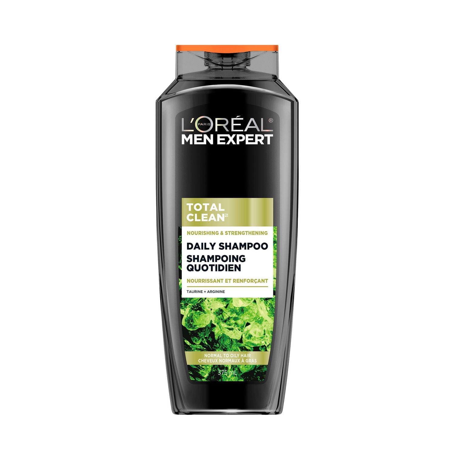 L'Oréal Paris Men Expert Total Clean Shampoing 375ml Pour Les Cheveux Normaux à Gras