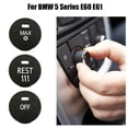 thumbnail image 2 of Climate Control Panel Button Front Push Button Replacement for Control Panel Push 5 Series E60 E61 2003-2010, Off Button, 2 of 8