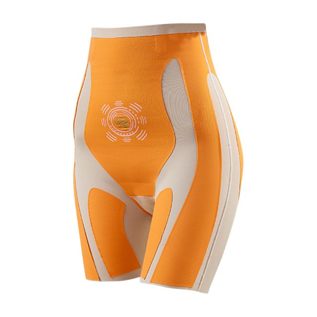 Pantalones cortos sin costuras 3D Shapewear Abdominal Cintura Trainer Shorts Ropa interior Seamless Postparto Mujeres y niñas , M beis M Magideal Pantalones cortos sin costuras