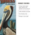 thumbnail image 3 of Gulf Shores, Alabama, Brown Pelican Birch Wood Wall Sign (6x9 Rustic Home Decor, Ready to Hang Art), 3 of 5