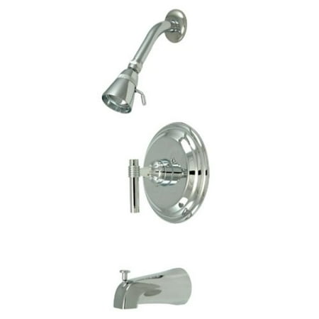 Kingston Brass Milano Single Handle Tub & Shower Faucet