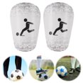 thumbnail image 4 of Fútbol Extra Mini Guardias Espinilla Pequeña Equipos Protección Protectores 2pcs Amortiguadores Absorbiendo Peso Ligero para Atletas Hombres Niñas, 4 of 9
