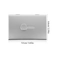 thumbnail image 2 of HOMEMAXS 2 Pcs Business Card Holder for Purse Storage Box Slide Out, 2 of 8