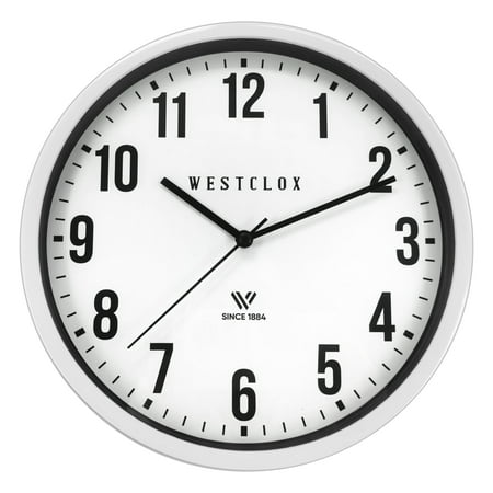9 SIMPLE WHITE WALL CLOCK