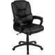 thumbnail image 1 of Silla de Oficina Big & Tall Flash Furniture FF77553746 Giratoria Soporta Hasta 180 kg Brazos Acolchados con Cuero Suave Negro Flash Furniture FF77553746, 1 of 2