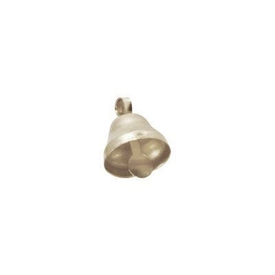 Christmas Shining Liberty Bells Gold or Silver (Silver, 11 mm - 20 pcs)