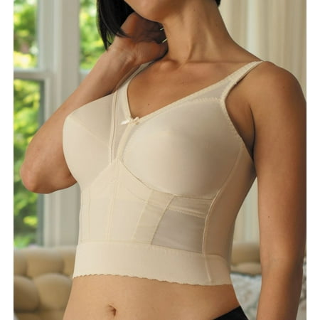

Women s Carnival 720 Full Figure Camisole Longline Bra (Champagne 44C)