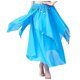 thumbnail image 1 of WILLBEST Vestidos Cortos Para Mujer, Falda De Gasa Para Danza Del Vientre | Falda De Media Falda Para Danza | Actuación Escénica | Ropa De Baile Fluida En Forma De A, 1 of 3