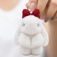 thumbnail image 4 of Bunny Keychain with Tin - 5.1" Handmade Bunny Plush Keychain with Gift Tin Box, Soft Rabbit Bag Charm Pendant, Cute Fluffy Key Ring Accessory for Backpack Purse Keys Gift Idea, 4 of 13