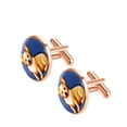 thumbnail image 2 of Dog Stylish Men's Cufflinks Set for Formal Attire - Made of Stainless Steel - Ideal for Business Meetings, 2 of 6