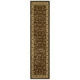 thumbnail image 4 of Home Dynamix Royalty Elati Traditional Ornate Damask Runner Area Rug, Brown/Ivory, 1'9"x7'2", 4 of 6