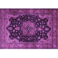 thumbnail image 1 of Ahgly Company Indoor Rectangle Persian Purple Traditional Area Rugs, 7' x 10', 1 of 4