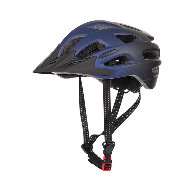 Casco de ciclismo Yuarrent cómodo negro y azul tamaño libre