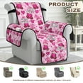 thumbnail image 4 of TSOVTHRID Pink Dwarf Love Heart Print Recliner Slipcovers Non-Slip Lazyboy Recliner Cover Couch Covers Reclining Chair Covers with Pocket Furniture Protector for Home Valentine's Day Decoration, 4 of 7