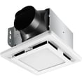 thumbnail image 2 of Bathroom Exhaust Fan with Light 110 CFM Quiet 6500K 800LM Household Ventilation Fan Light Combo, Energy Saving Ceiling Mount Bathroom Air extractor, Multipurpose Bath Extractor Easy to Install, 2 of 8
