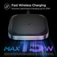 TRAHOOWireless Charger, Fast 15W Wireless Charging Pad for Qi Enabled