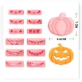 thumbnail image 3 of XKHAZA Mini Pumpkin Cookie Cutters, DIY 3d Halloween Raised Design Cookie Stamps, Cookie Cutter Set suitable for Frosting Decoration, Mini Gingerbread Pie Molds, 3 of 9