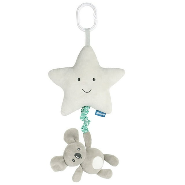 YOPTOP Music Box Car Hanging Toy Cartoon Animal Bell New For Kids Birthday Gift Toys,cloudandkoala