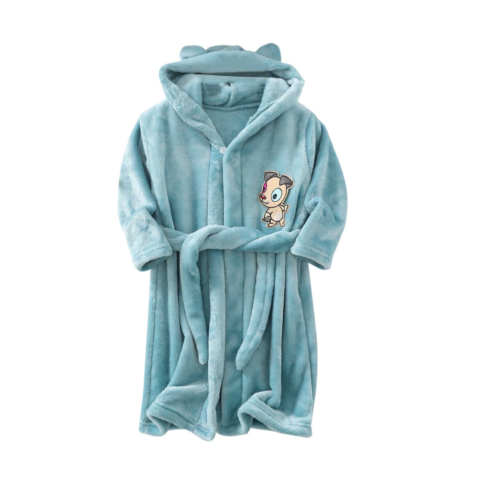 Unilarinna Peignoir Chaud à Manches Longues Pour Femme - En Tissu éponge Moelleux - Avec Capuche - Ceinture - Kimono - Léger - Couleur Unie - Peignoir De Voyage - Sauna - Confortable - Vêtement