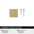 thumbnail image 4 of Amerock Pedestal 1-1/16 inch (27mm) Length Champagne Bronze Cabinet Knob - 25 Pack, 4 of 4