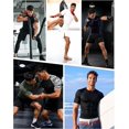 thumbnail image 6 of alpinario Men's Compression T-Shirt Moisture Wicking Breathable Short Sleeve Gym Workout High Elastic Dry Fit Baselayer Rash Guard Running Undershirt, 6 of 6