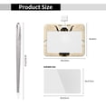 thumbnail image 3 of Cauagu Honey Bee for ID Badge Holder,Badge Holder with Windows Key Card Work Badge Sleeve for Office/ Factory/ID Credit Cards/Proximity Key Cards, 3 of 7