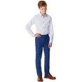 thumbnail image 1 of Calvin Klein Boys' Flat Front Suit Dress Pant, 1 of 4