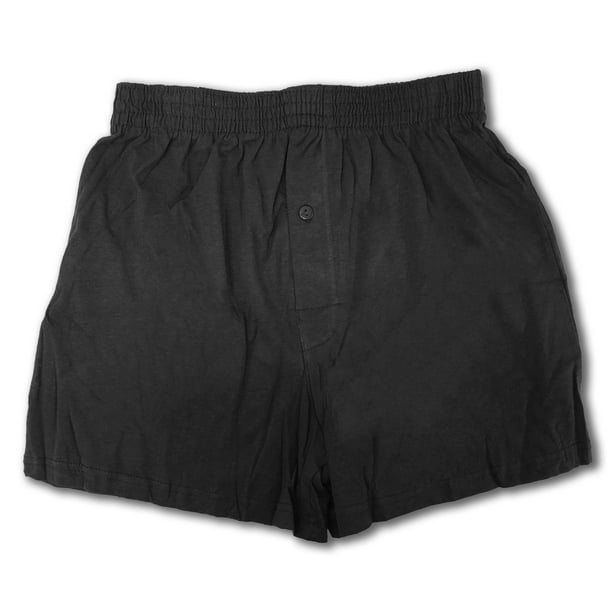 3 or 6 Men's Boxers Underwear W/ Stretch Waist & Breathable Cotton (6