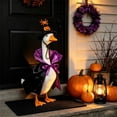 thumbnail image 5 of Gqtwoy Halloween Porch Bird Outfit Set, Funny Decorative Bird Clothing, Holiday Party Decoration, Outdoor Yard Garden Decor, Unique Porch Statue Accessory, 5 of 6