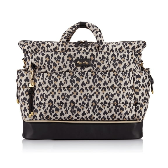 Itzy Ritzy Dream Weekender Polyester Leopard