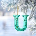 thumbnail image 4 of Wzzjkit 26 Alphabet Series 2D Acrylic Backpack Car Pendant Decoration Ornament, 4 of 7