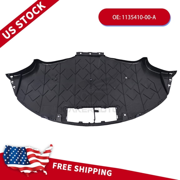 NEW 1135410-00-A For 17-23 Tesla Model 3 Rear Bumper Underbody Lower Board Cover