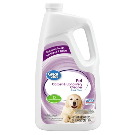 Great Value Pet - Full Size Carpet Cleaning Formula Cleaner, 64 oz,