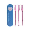 thumbnail image 1 of 2-in-1 Nasal Hair Cutter Double Sided Nose Hair Knife Nostril Hair Remover Tool 360° Rotating Nose Hair Cutter , Manual Nose Hair Cutter With Ear Spoon, 1 of 4