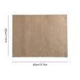 thumbnail image 4 of Hoja de transferencia de prensa de calor reutilizable de papel para hornear antiadherente de 30x40cm para barbacoa, 4 of 8