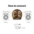 thumbnail image 3 of 5.0 Amplificador Pequeño, Aux USB BT Sound Amplifier 200W Professional 2.0CH Para Altavoces Para Teléfonos Móviles para Computeradoras, 3 of 7