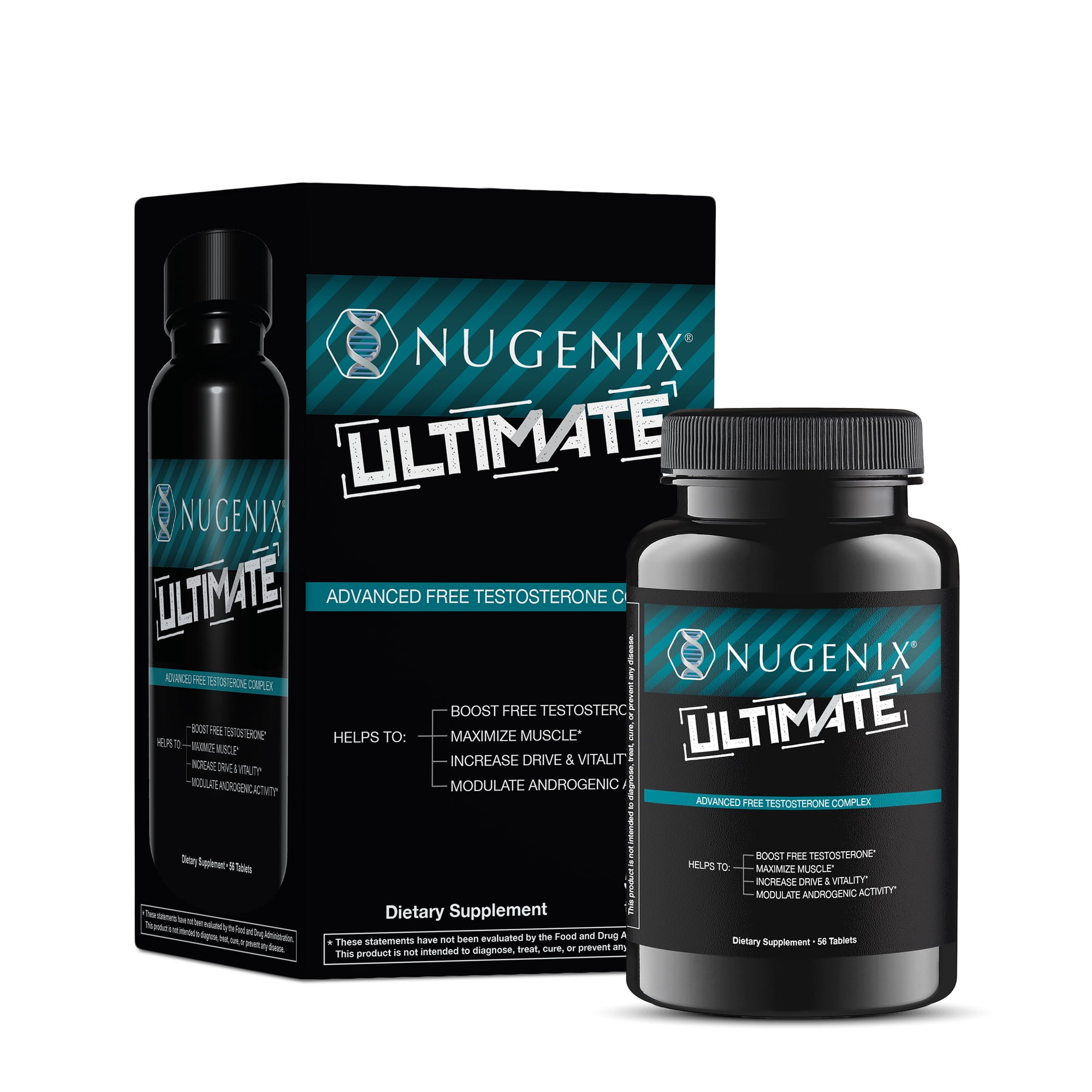 Nugenix Ultimate Free Testosterone Booster for Men, 56 Count