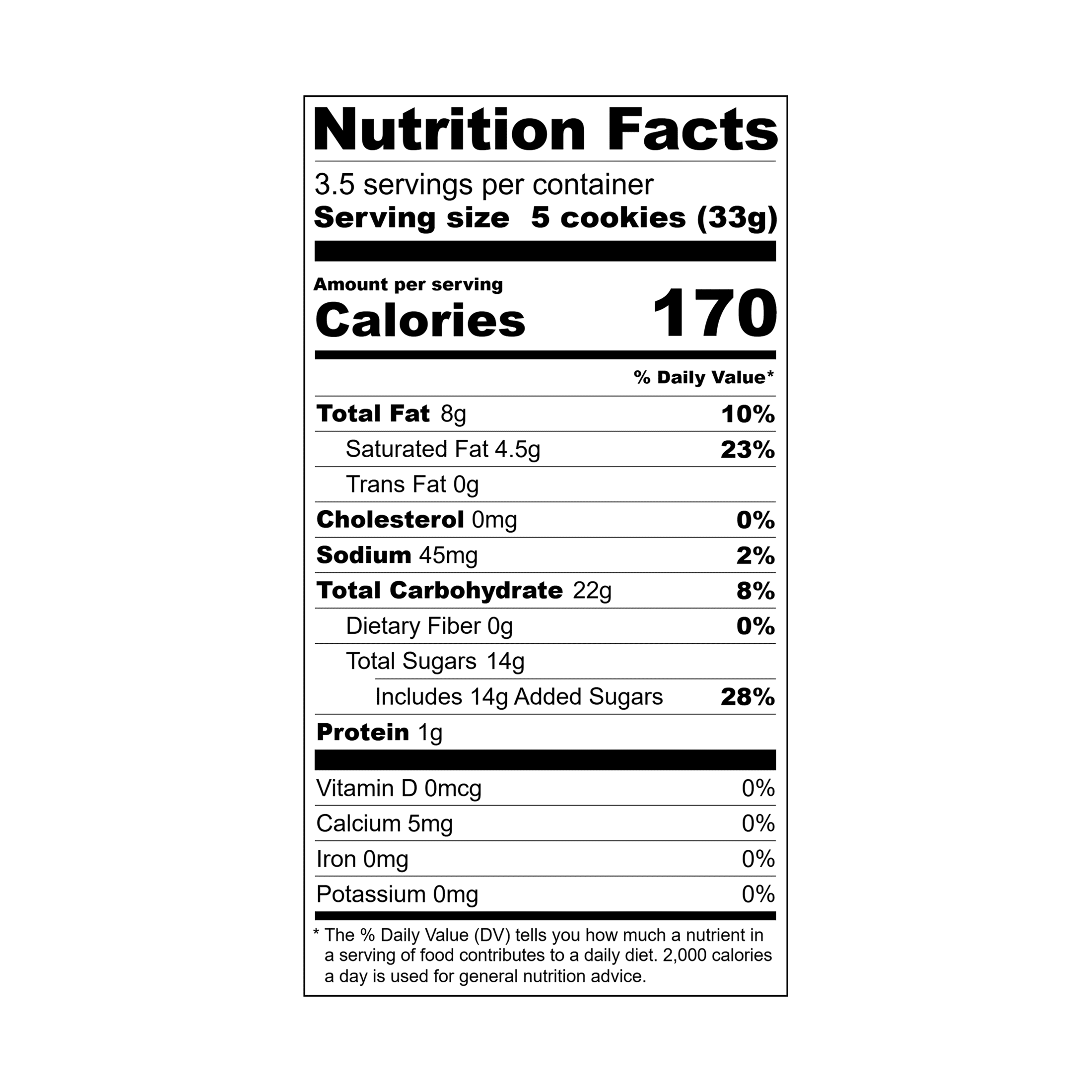 Vitarella, Baked Vanilla Wafer Cookie, Shelf Stable, 5oz, Plastic Bag