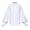 White, variant on Women's Clergy Shirt Bishop Sleeve Ministers Blouse with Tab Collar