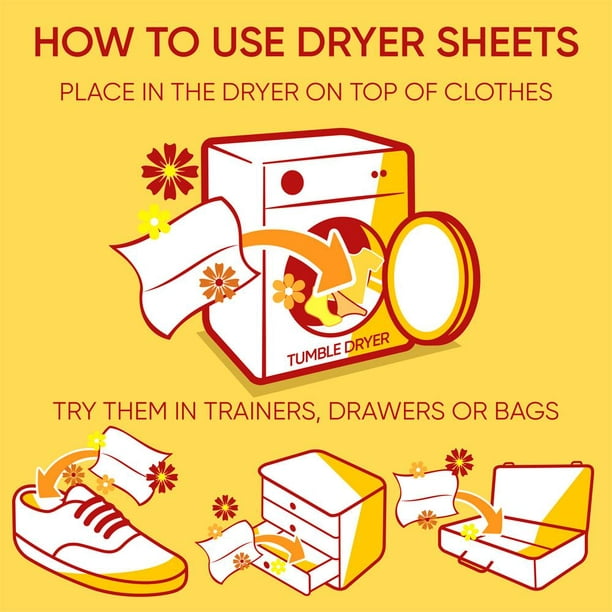 Lenor Tumble Dryer Sheets Summer Breeze 34 (Pack of 4) - Walmart.com