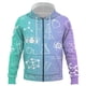 thumbnail image 1 of Sudadera con capucha y cremallera para niño y niña, con estampado 3D de fórmula matemática, estilo Harajuku, cuello redondo, informal, de manga larga, 1 of 6