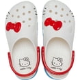 thumbnail image 1 of Crocs Hello Kitty Zuecos Clásicos Blancos Talla 13 Hombre, 15 Mujer, 1 of 6