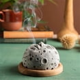 thumbnail image 2 of 2 Pcs Resin Aromatherapy Buddha Backflow Incense Burner Home Decor Meditation Zen Relaxing Gift with Base and Incense Sticks, 2 of 9