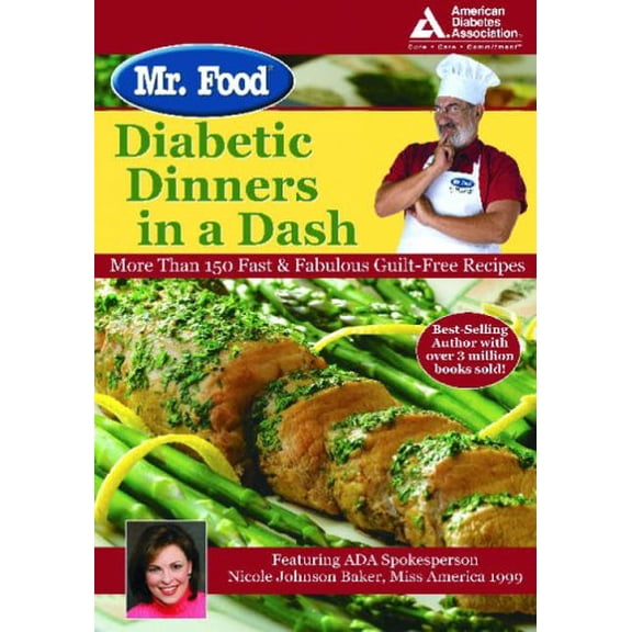 Pre-Owned Mr. Food: Diabetic Dinners in a Dash Paperback