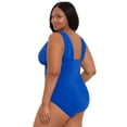 thumbnail image 5 of Time and Tru Women's and Women's Plus Plunge One Piece Swimsuit, Sizes XS-3X, 5 of 10