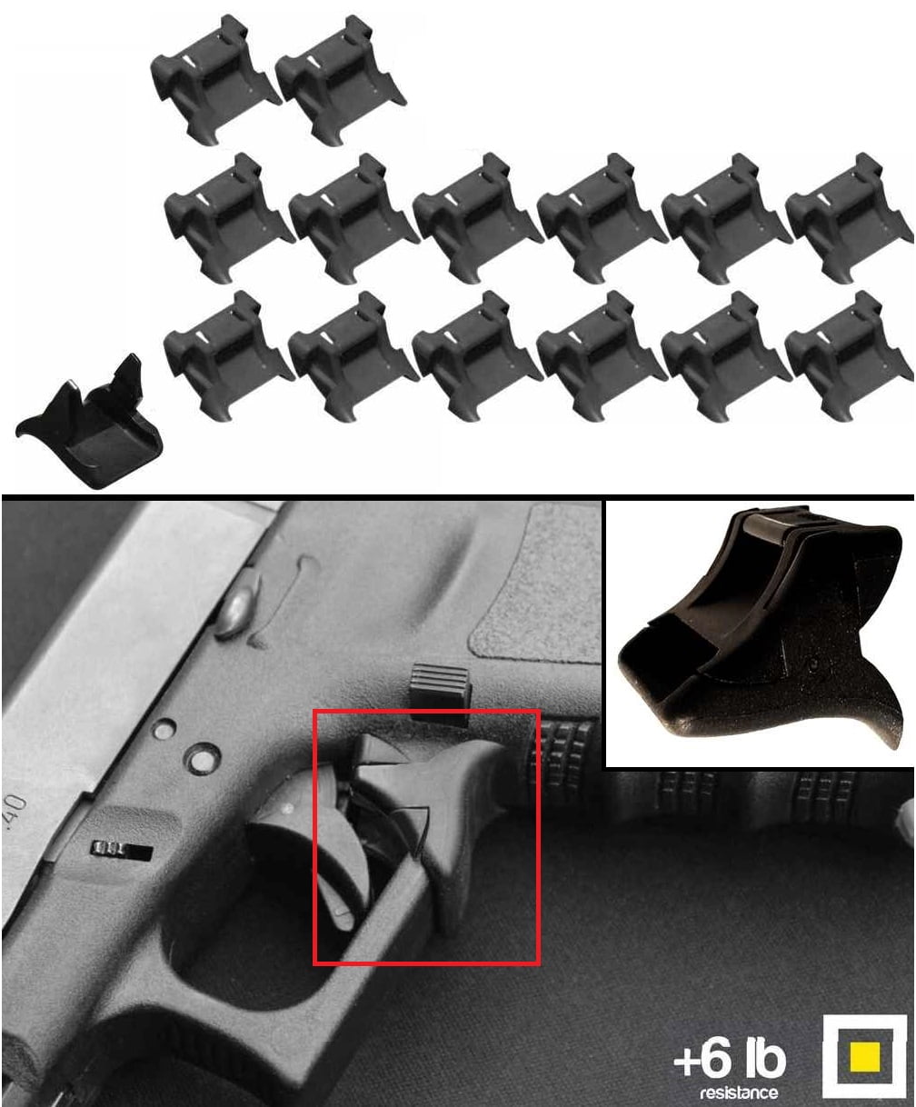 Safe-Draw Passive Trigger Pull Guard Safety Lock Kit Pistol Glock 17 18 19 20 21 22 23 24 25 26 27 29 30 31 32 33 34 35... by
