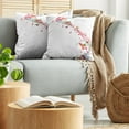 thumbnail image 5 of Ambesonne Music Throw Pillow Cover 2 Pack, Colorful Notes Butterfly, 18", Multicolor, 5 of 7