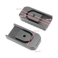 thumbnail image 4 of Titan-color Custom Footrests Foot Peg Covers Fit for Honda Rebel CMX 300 500 17-20, 4 of 7