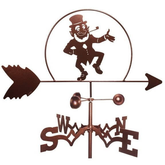 SWEN Products Inc Handmade Irish Leprechaun Weathervane