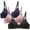 Navy, variant on 3-Pack Wireless Seamless Bras Comfort Yoga Sports Bra Adjustable Straps Sleep Comfort Soft Breathable Underwear for Women 32-40B/C/D Black Beige Nude